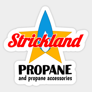 Strickland Propane (and Propane Accessories) Sticker